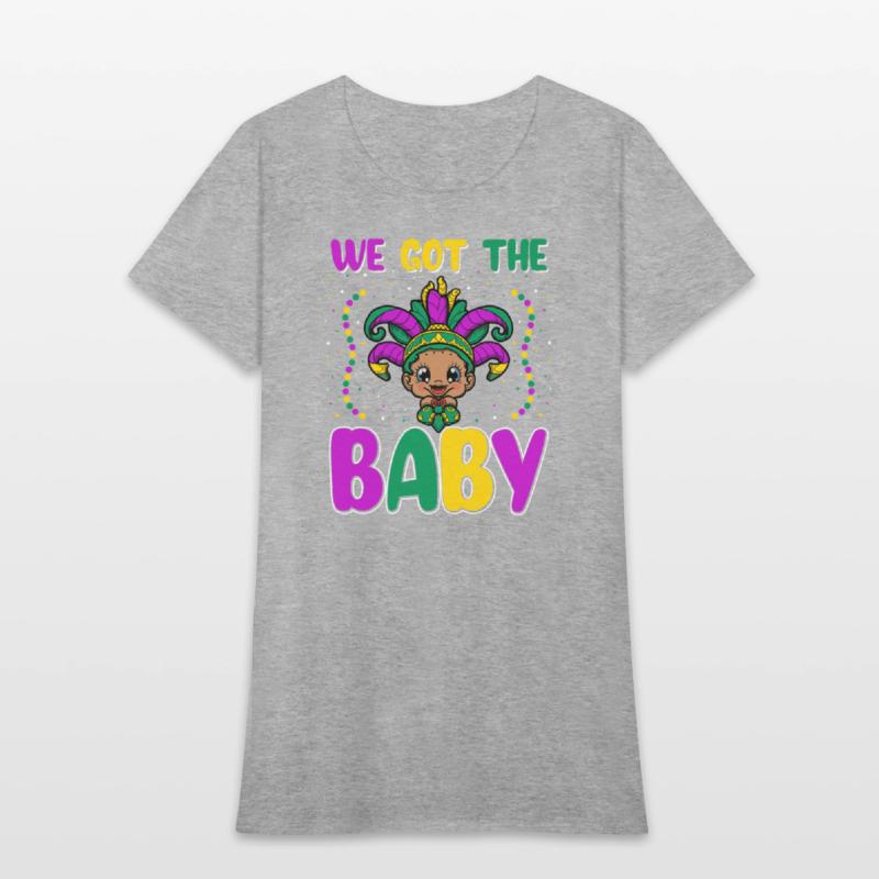 We Got The Baby Mardi Gras Pregnancy Announcement