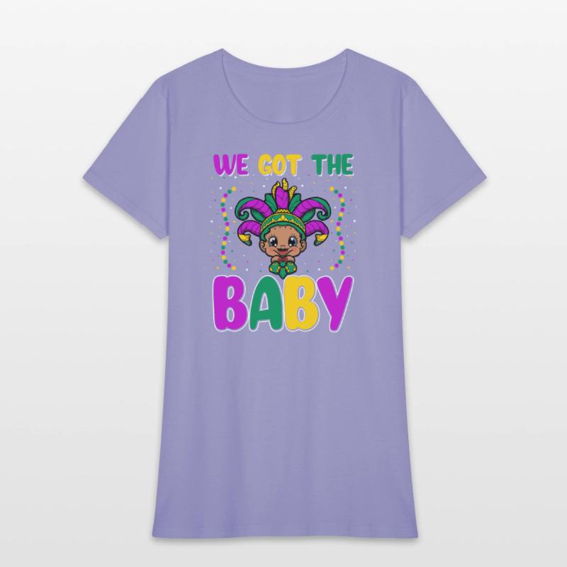 We Got The Baby Mardi Gras Pregnancy Announcement