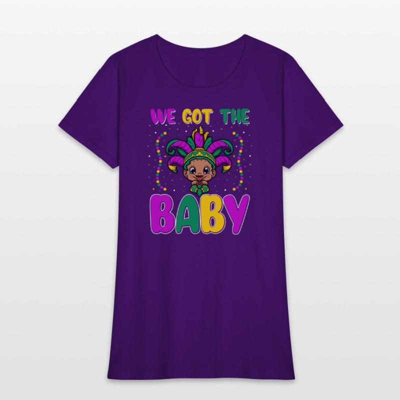 We Got The Baby Mardi Gras Pregnancy Announcement