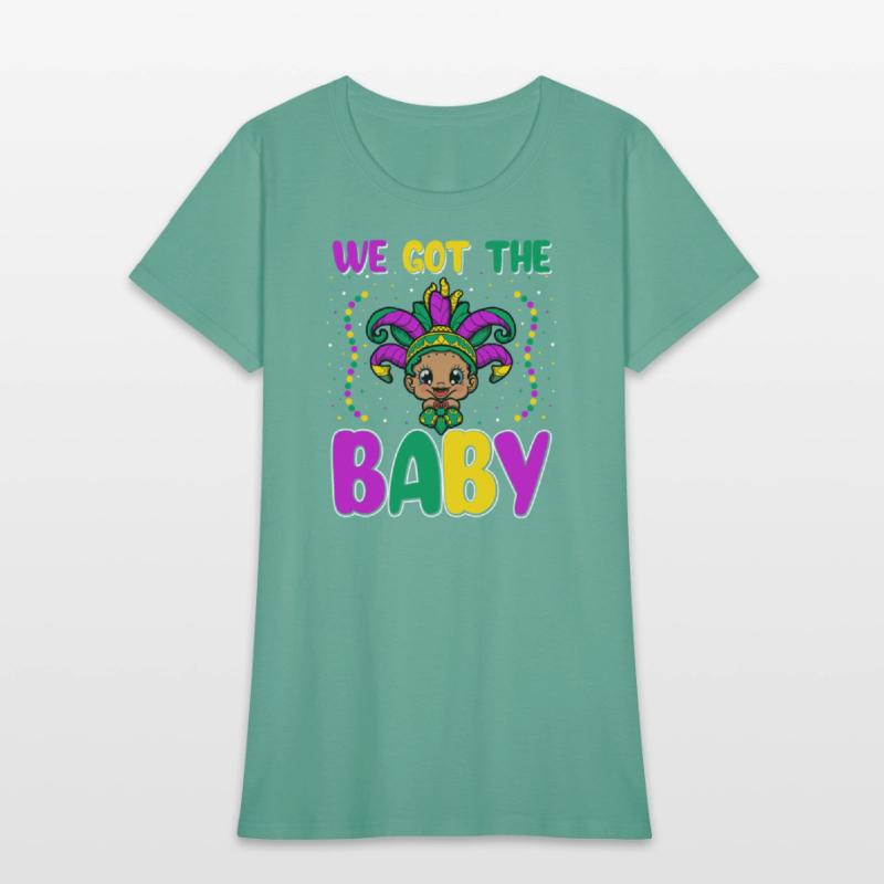 We Got The Baby Mardi Gras Pregnancy Announcement