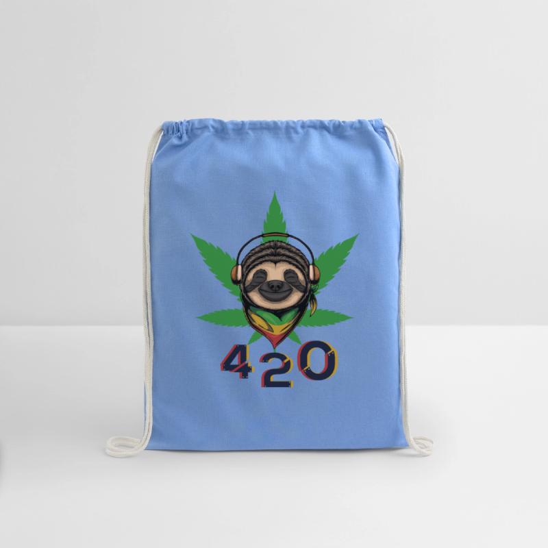 Weed Marjuana sloth 420 pro cannabis stoner high