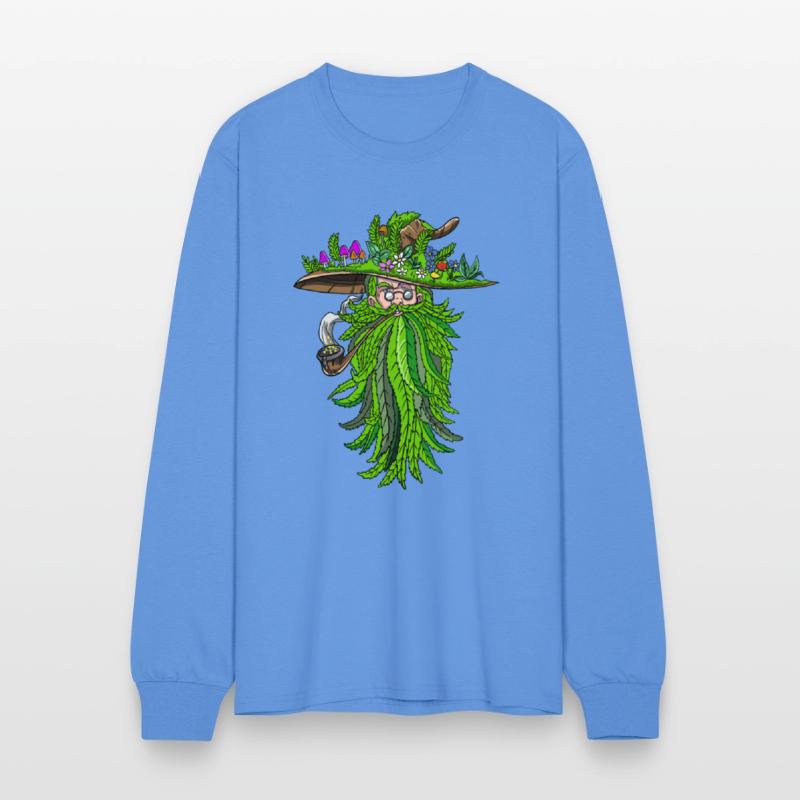 Weed Shaman Medicine Man Old Man Smoking