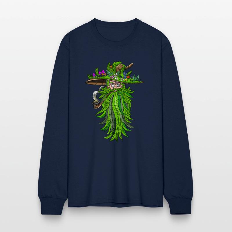 Weed Shaman Medicine Man Old Man Smoking