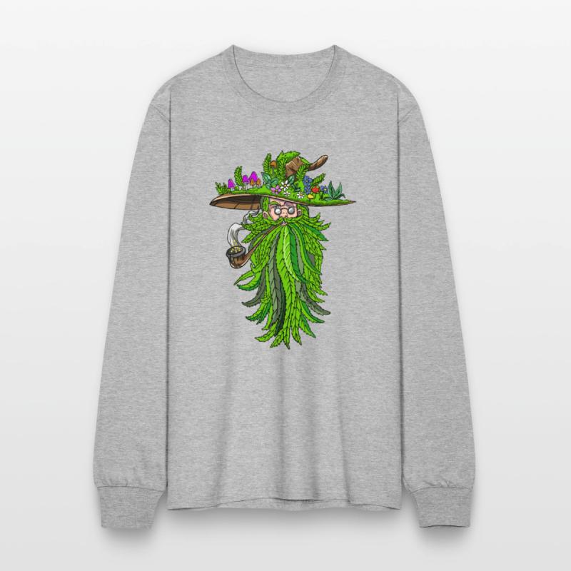 Weed Shaman Medicine Man Old Man Smoking