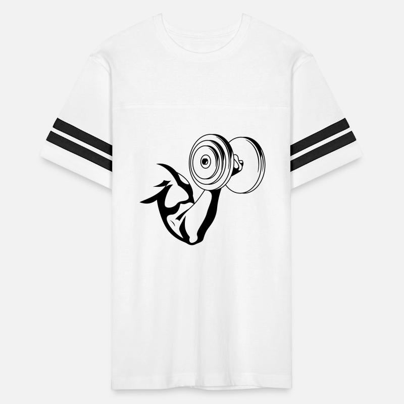 Weightlifting in single color