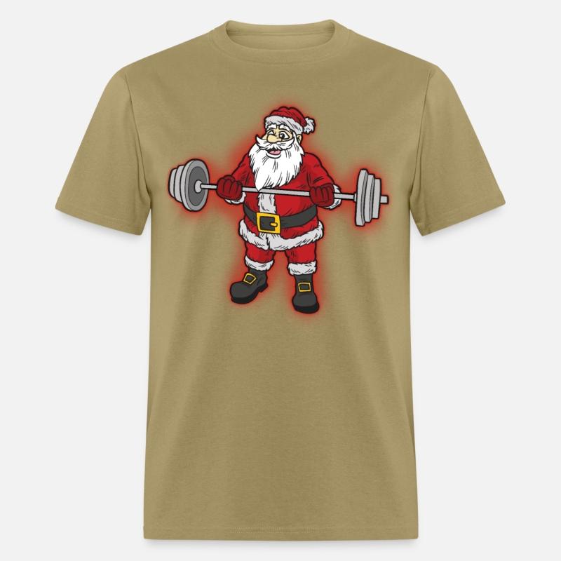 Weightlifting Santa Claus
