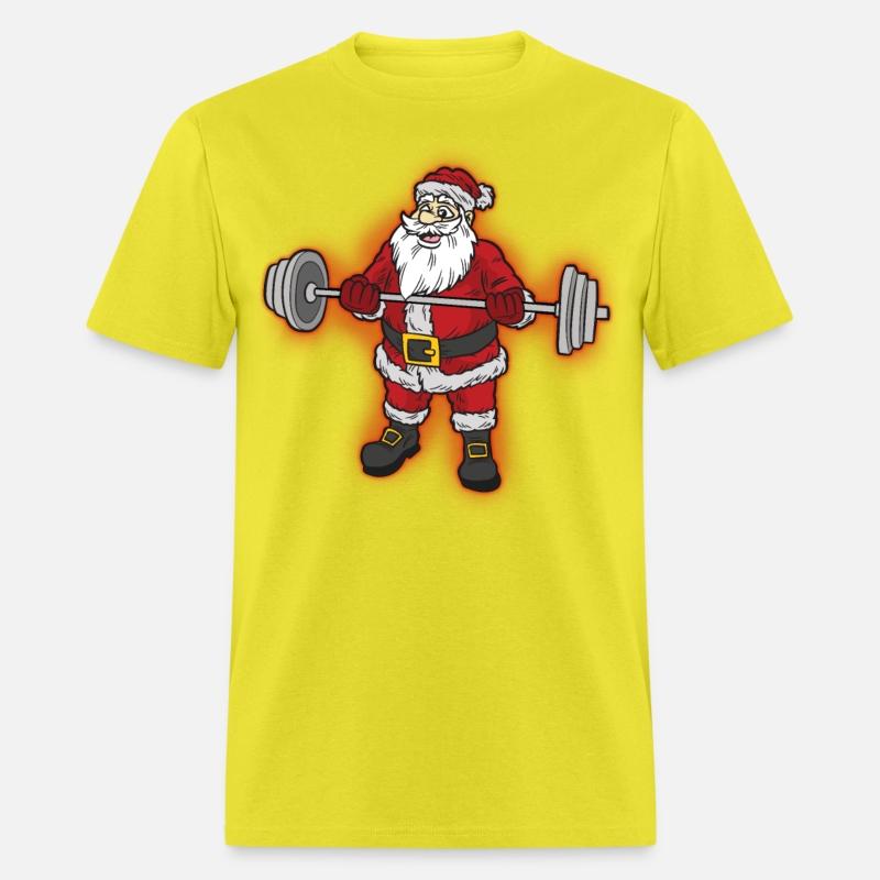 Weightlifting Santa Claus
