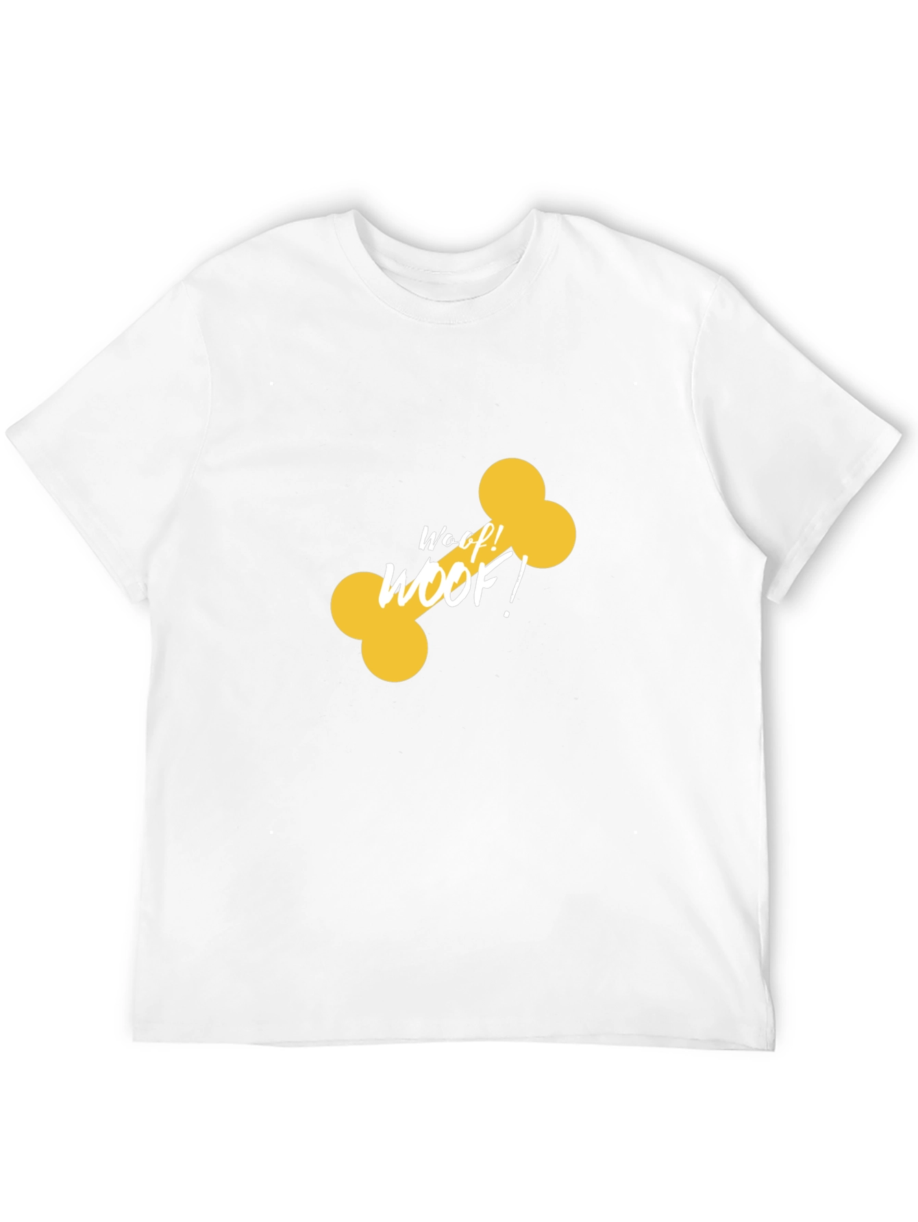 Woof Bone Graphic Black Tee