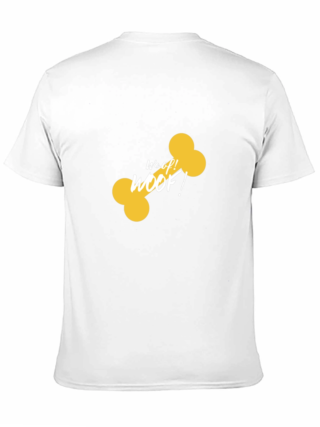 Woof Bone Graphic Black Tee