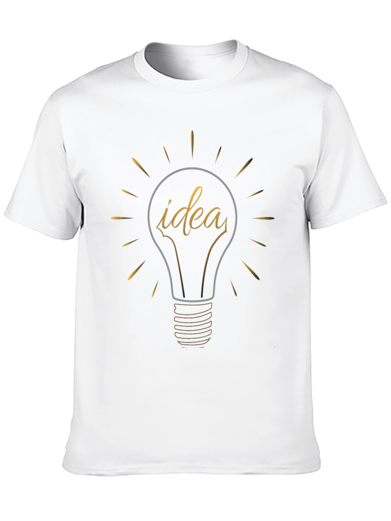 Idea Bulb Graphic T-Shirt