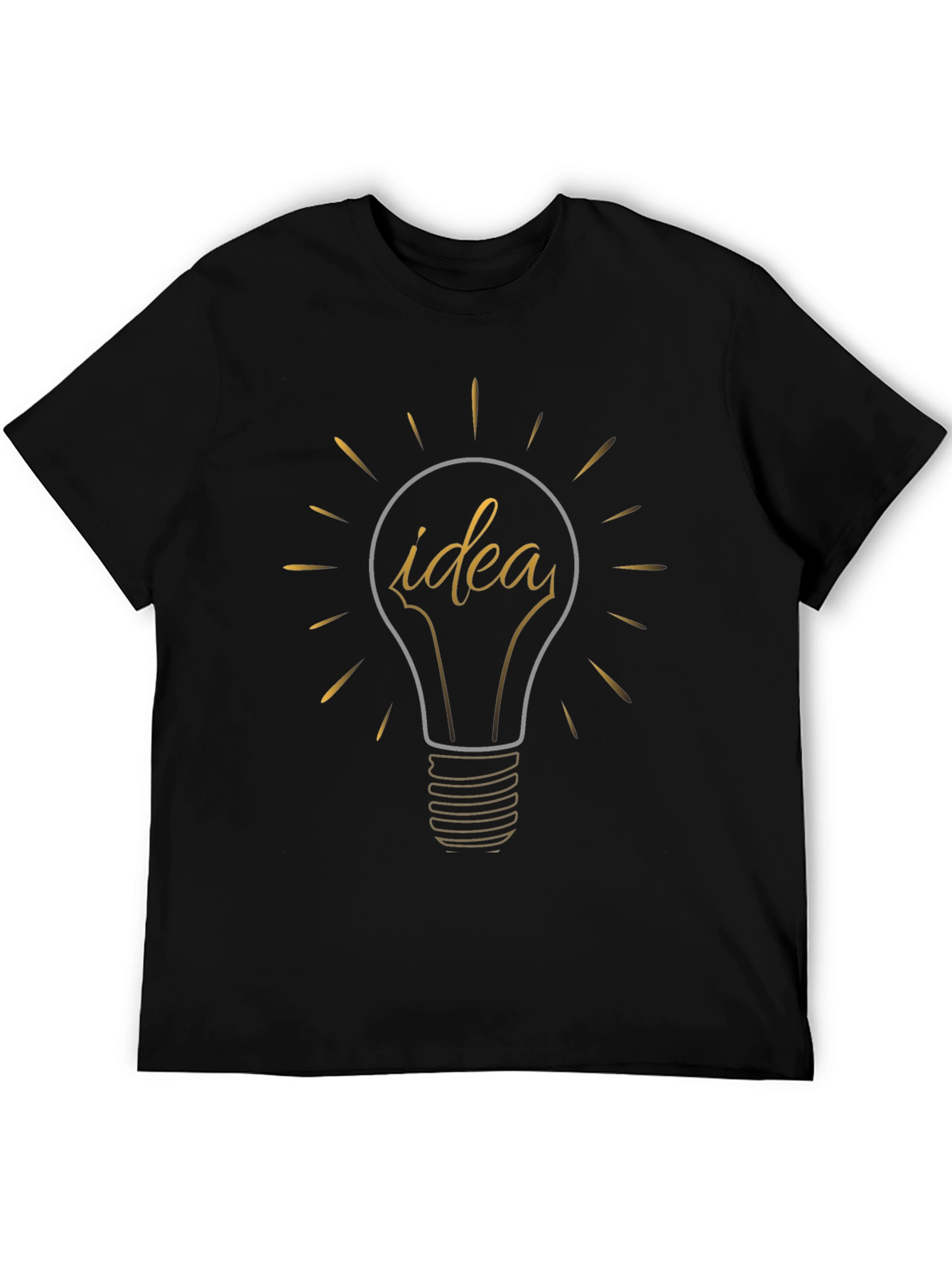 Idea Bulb Graphic T-Shirt