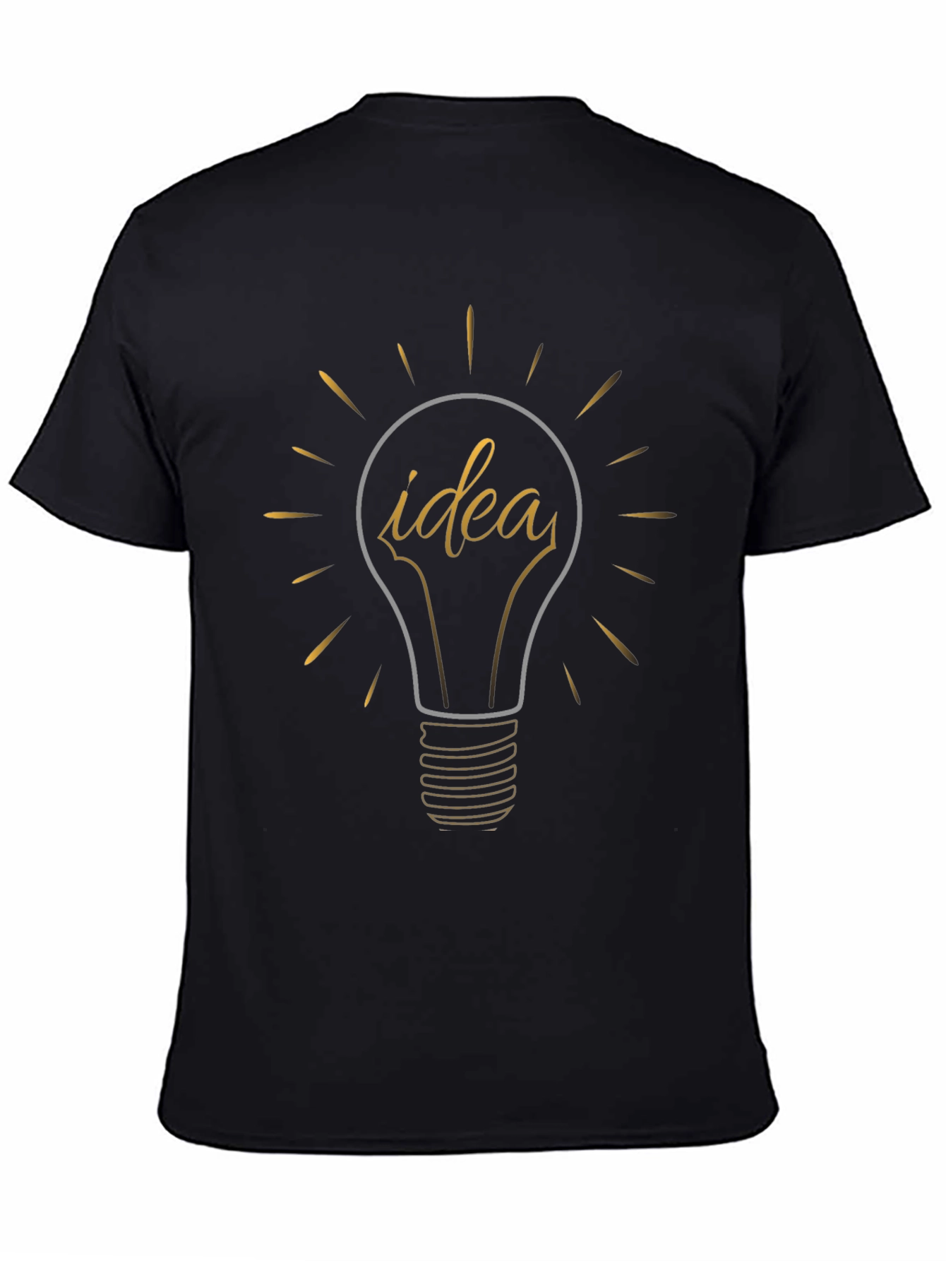 Idea Bulb Graphic T-Shirt