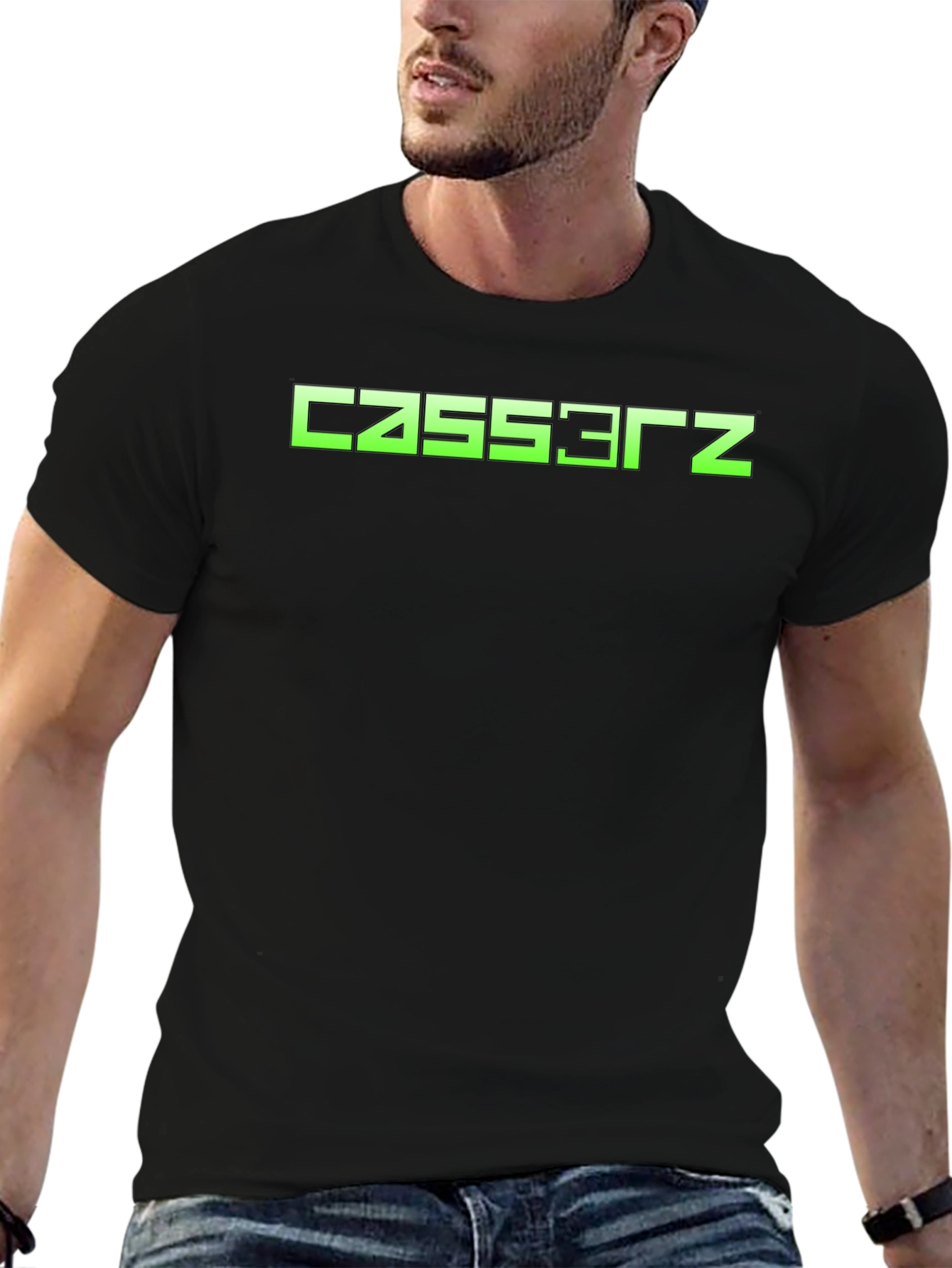 Cassarz Graphic T-Shirt - Black