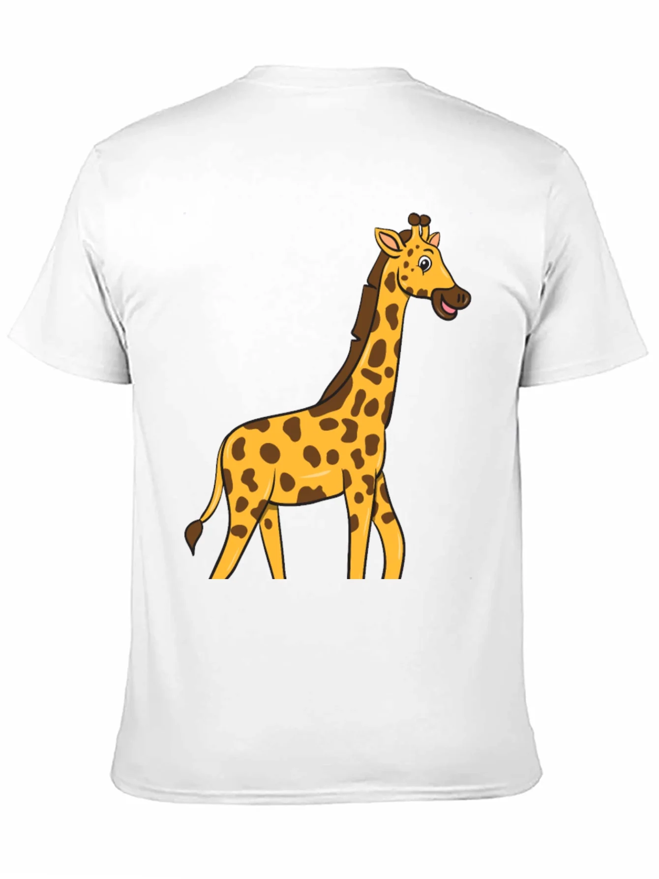 Giraffe Graphic T-Shirt - Fun Cartoon Tee