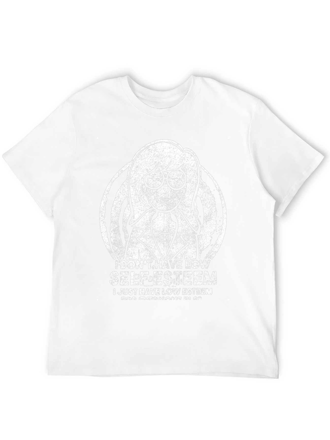 Daria Low Self-Esteem Graphic Tee - Black