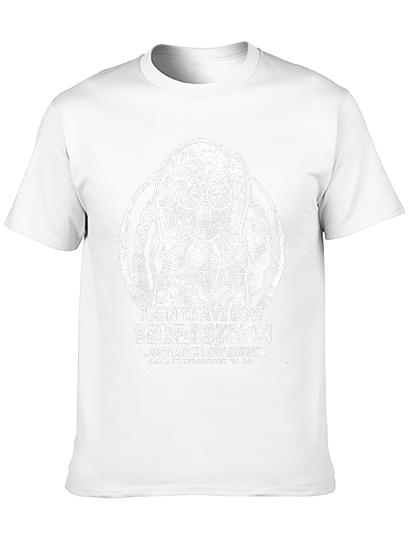 Daria Low Self-Esteem Graphic Tee - Black