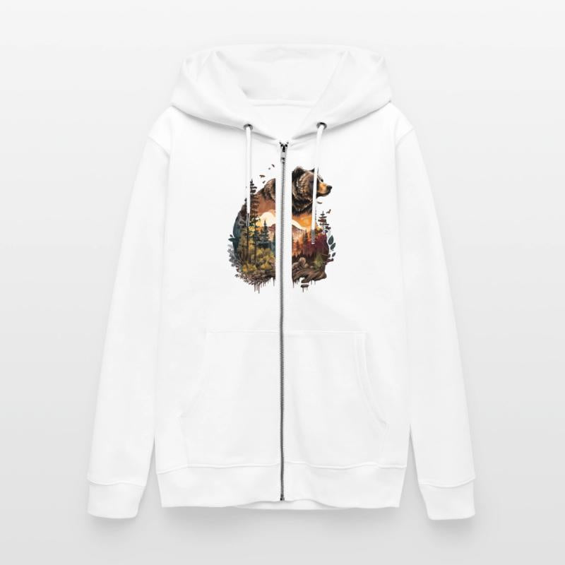 Wild Bear Watercolor Colorful Nature Outdoor 8