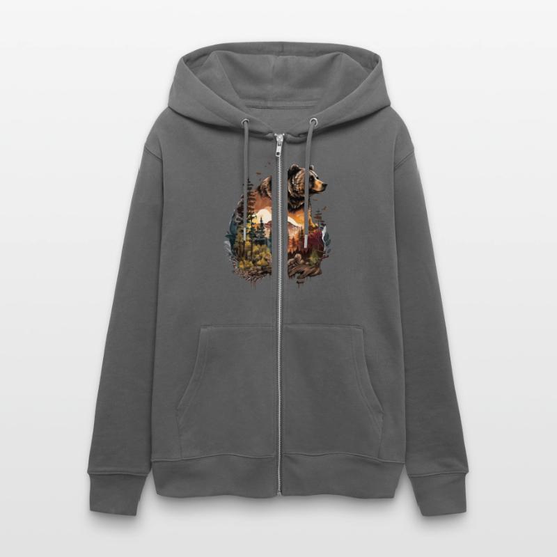 Wild Bear Watercolor Colorful Nature Outdoor 8