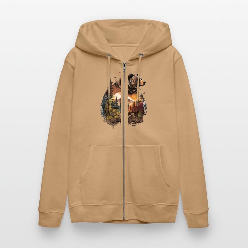 Wild Bear Watercolor Colorful Nature Outdoor 8