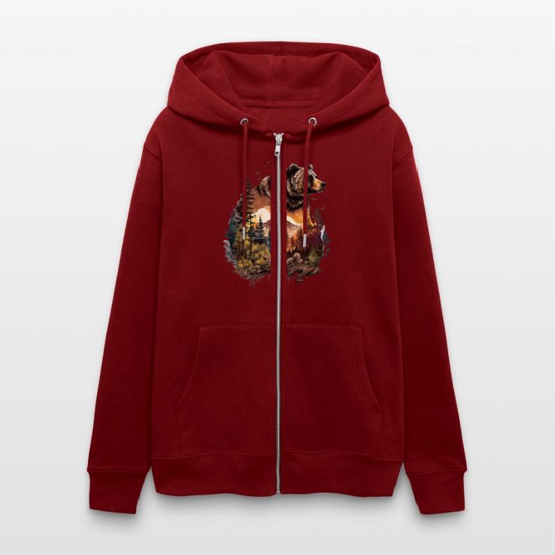 Wild Bear Watercolor Colorful Nature Outdoor 8