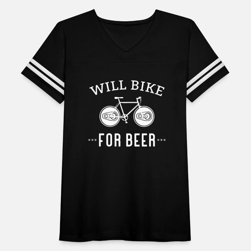 Will Bike for Beer Funny for Bike Lovers Cycling