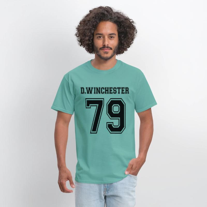 Winchester Dean Supernatural Short Sleeve Two Tone