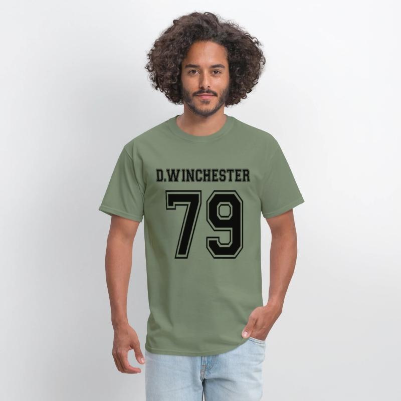 Winchester Dean Supernatural Short Sleeve Two Tone