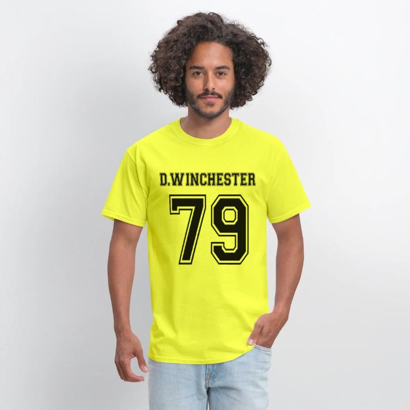 Winchester Dean Supernatural Short Sleeve Two Tone