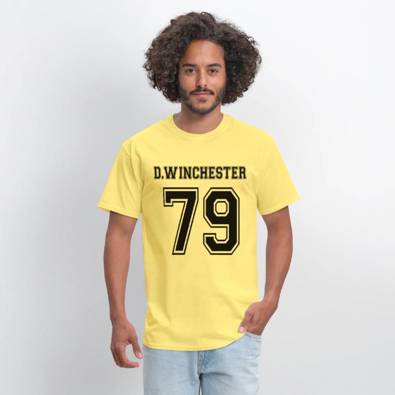 Winchester Dean Supernatural Short Sleeve Two Tone