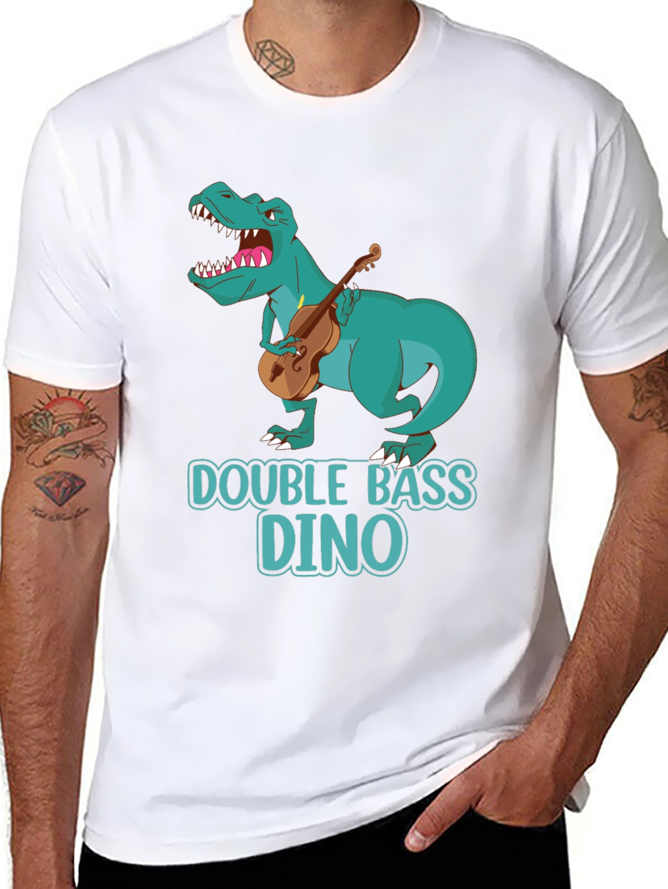 Double Bass Dino T-Shirt