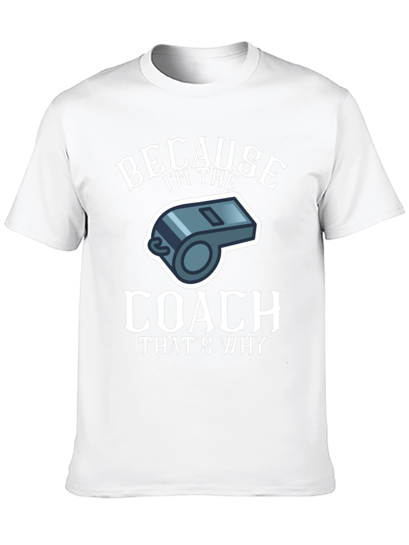 Coach Whistle Graphic T-Shirt