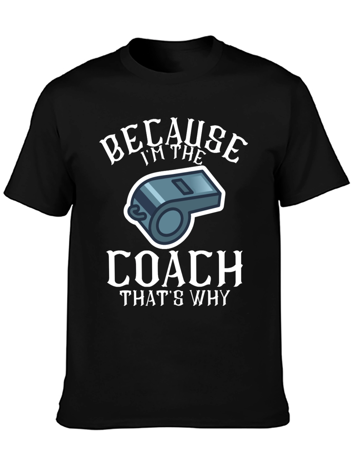 Coach Whistle Graphic T-Shirt