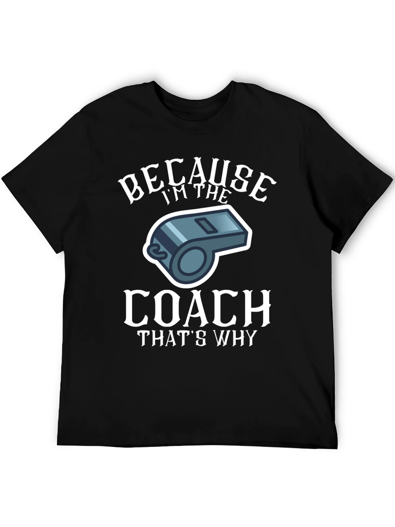 Coach Whistle Graphic T-Shirt