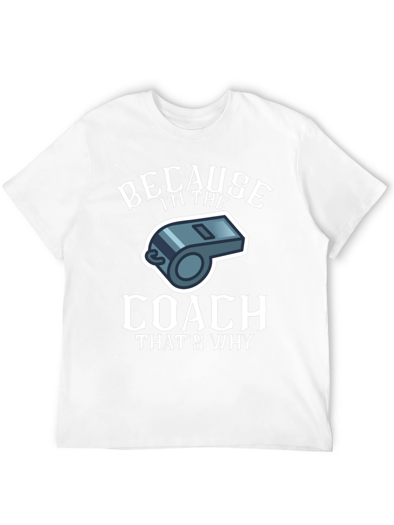 Coach Whistle Graphic T-Shirt