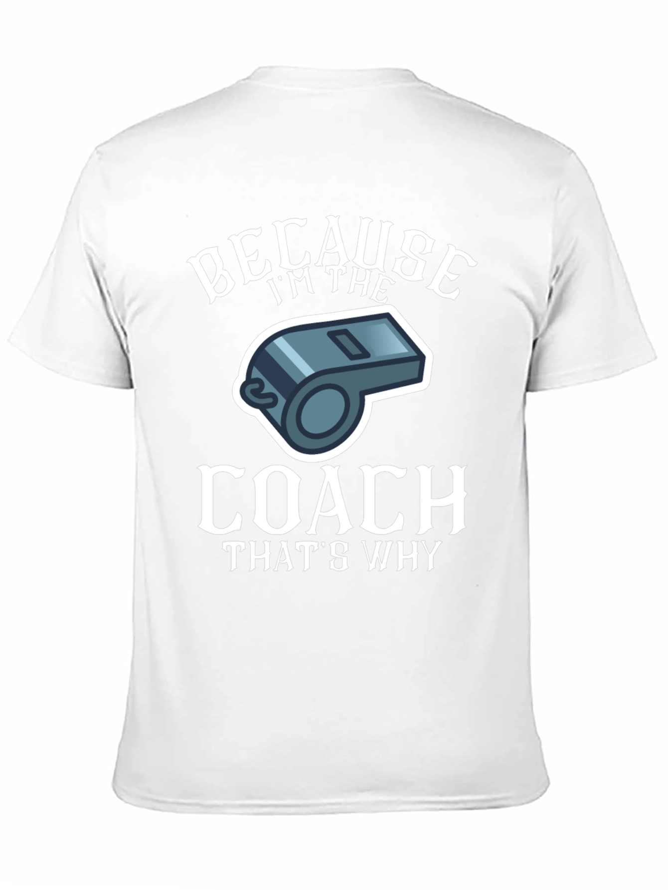Coach Whistle Graphic T-Shirt