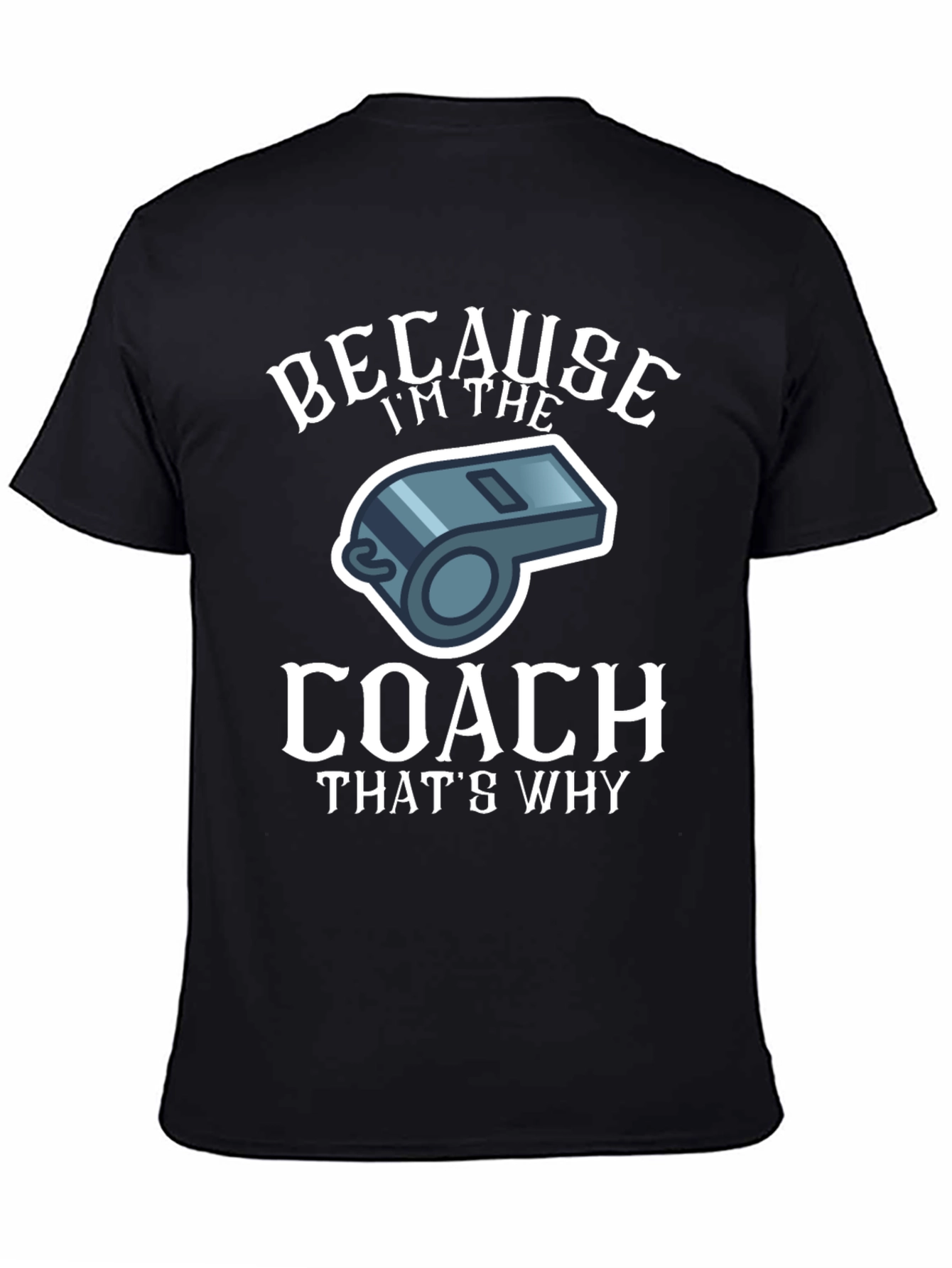 Coach Whistle Graphic T-Shirt