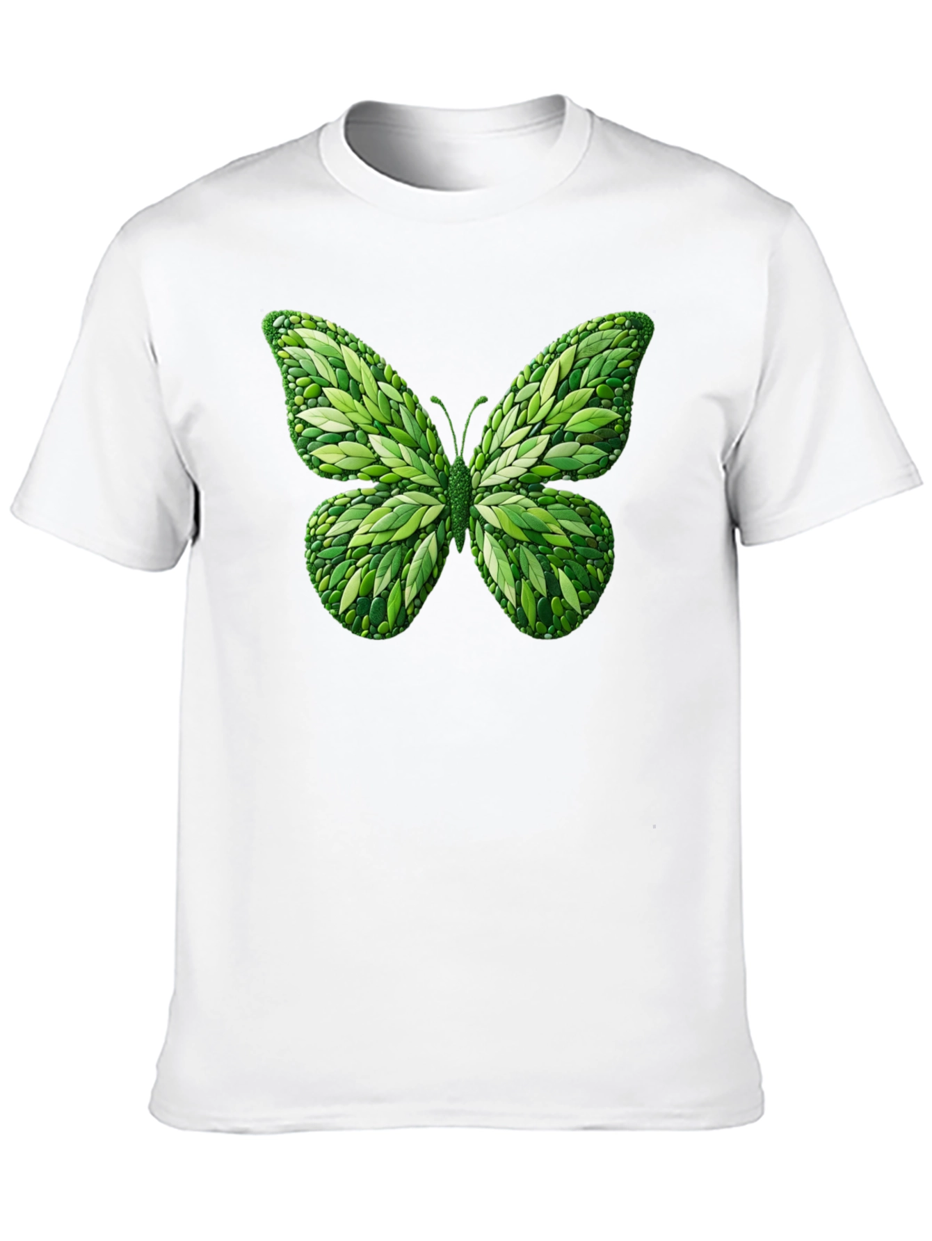 Leaf Butterfly Graphic T-Shirt