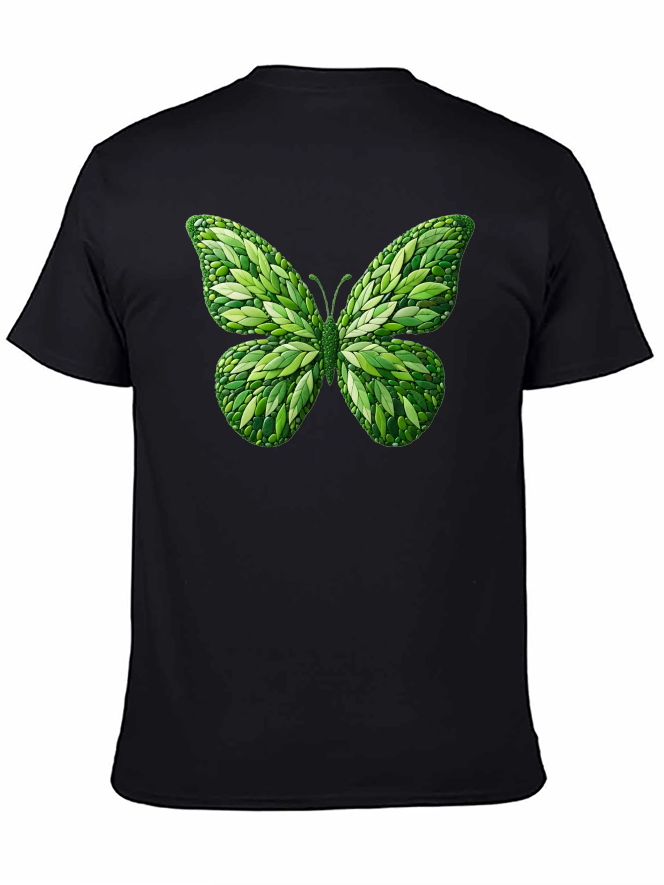 Leaf Butterfly Graphic T-Shirt