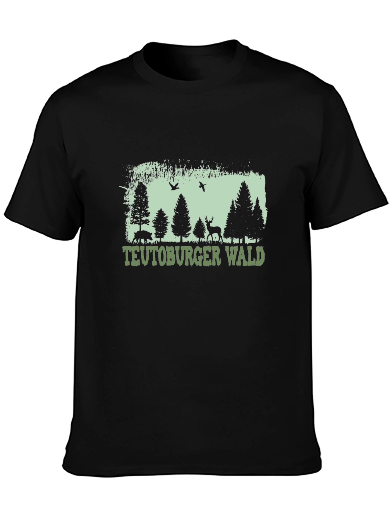 Teutoburger Wald Graphic T-Shirt Forest Design