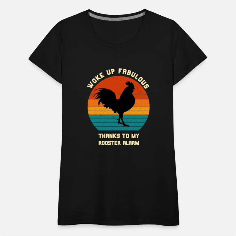 WOKE UP EABULOUS THANKS TO MY ROOSTER ALARM