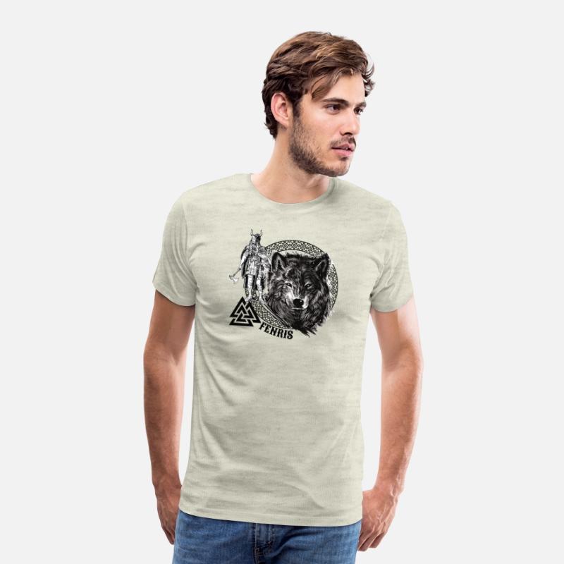 Wolf Fenris Classic Viking Design