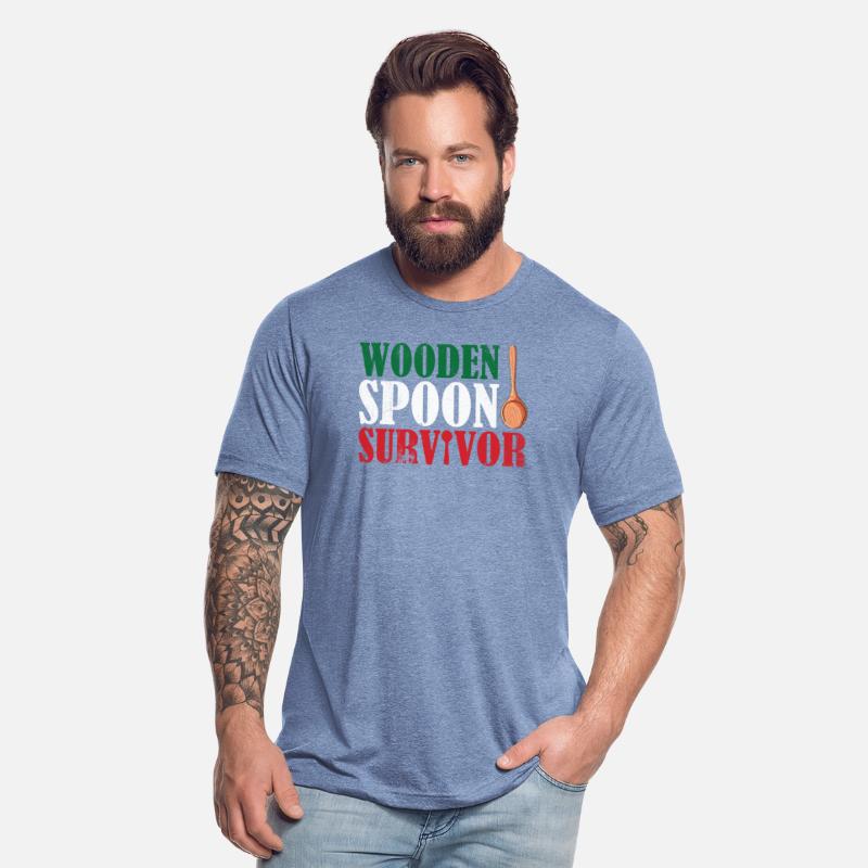 Wooden Spoon Survivor Italian Flag