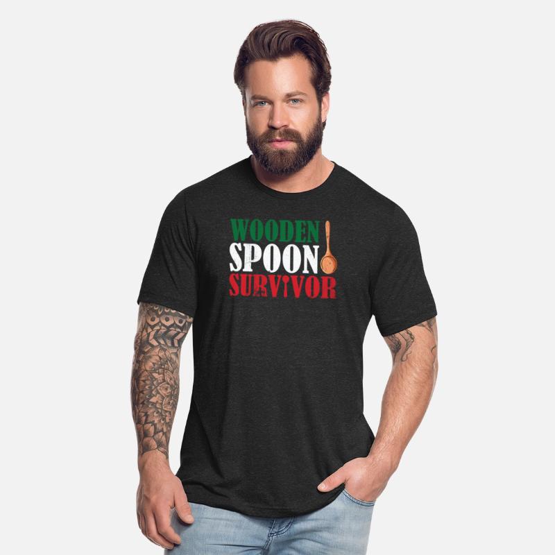 Wooden Spoon Survivor Italian Flag