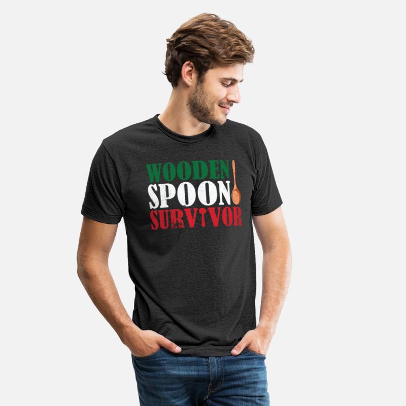 Wooden Spoon Survivor Italian Flag