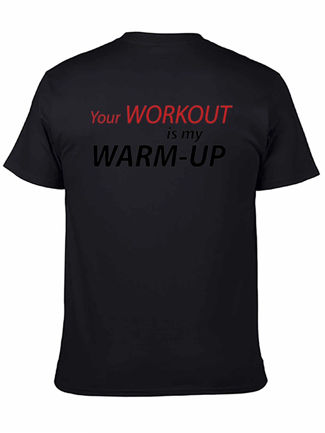 Workout Warm-Up Graphic Tee