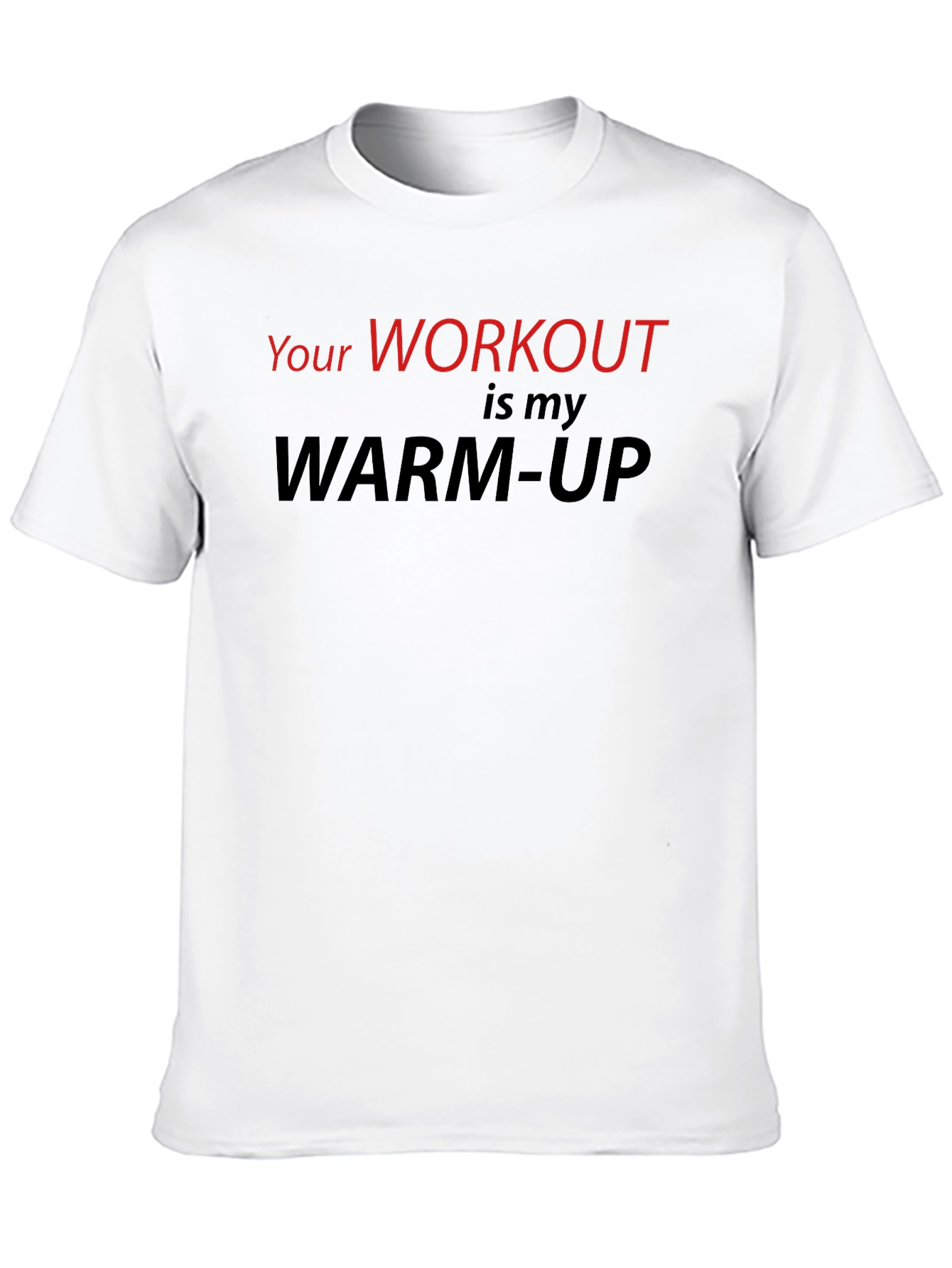Workout Warm-Up Graphic Tee
