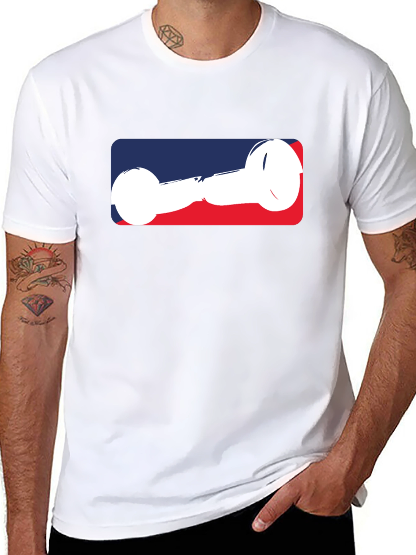 Workout Weights T-Shirt - Gym Apparel