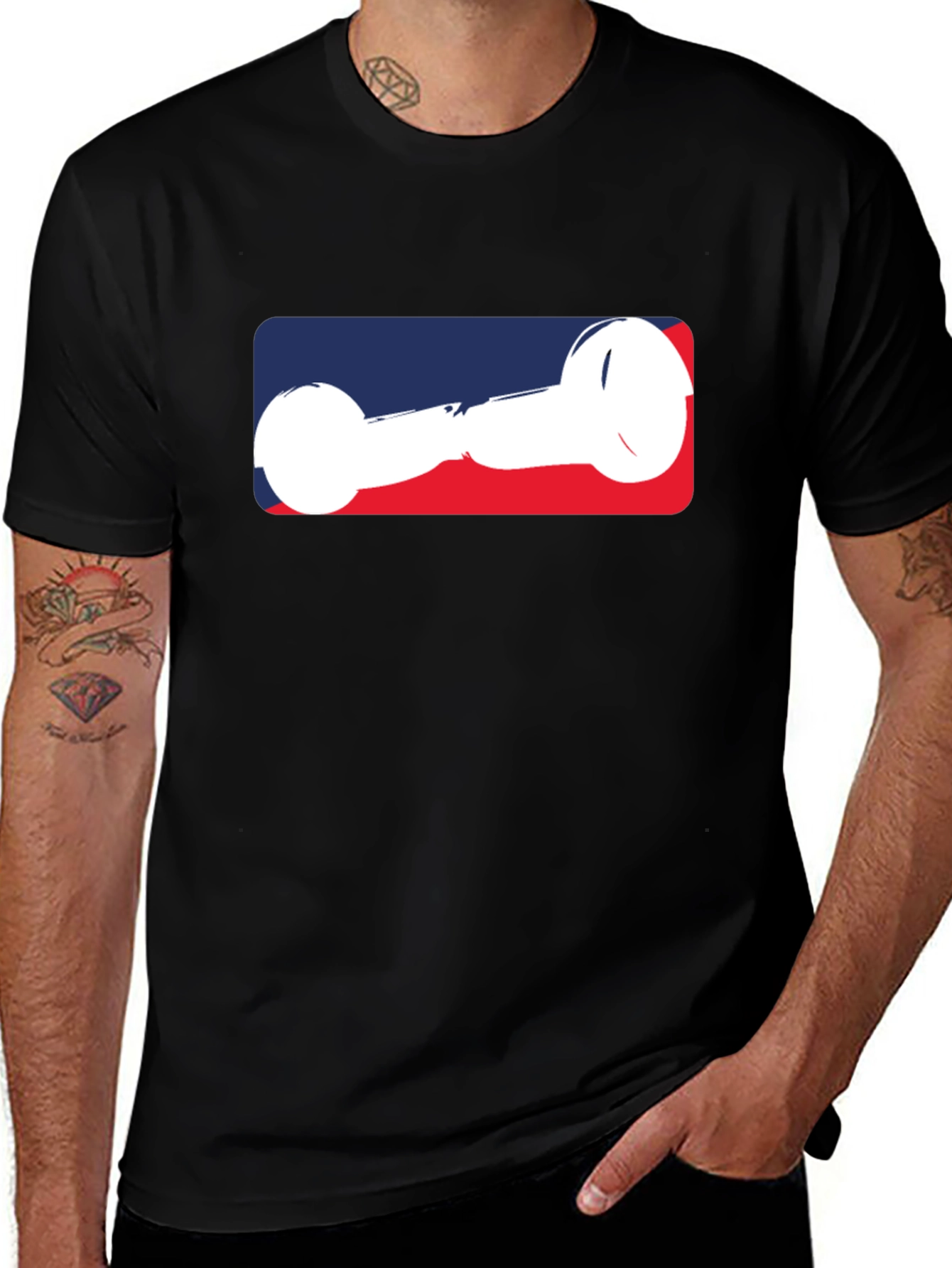 Workout Weights T-Shirt - Gym Apparel