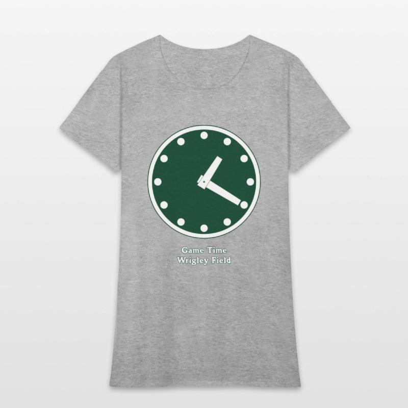 WRIGLEY FIELD SCOREBARD CLOCK IS CHICAGO CUBS GAME