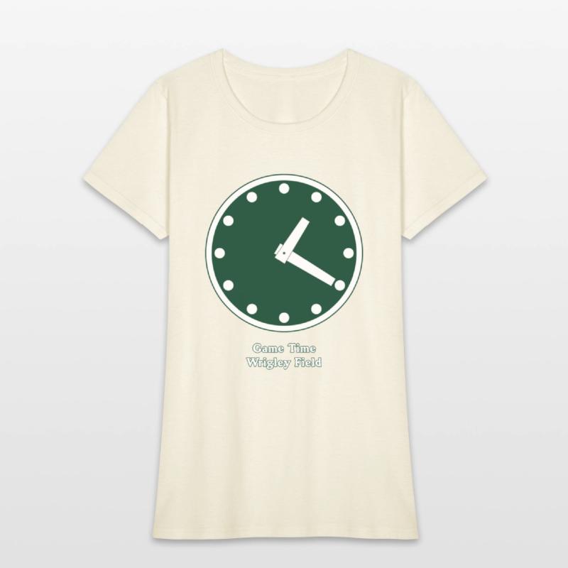 WRIGLEY FIELD SCOREBARD CLOCK IS CHICAGO CUBS GAME